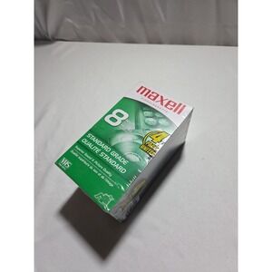 Brand New Factory Sealed 4 Pack Maxell Standard Grade T-160 VHS Tapes
